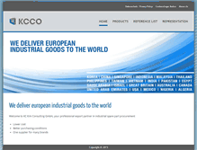 Tablet Screenshot of kc-co.com